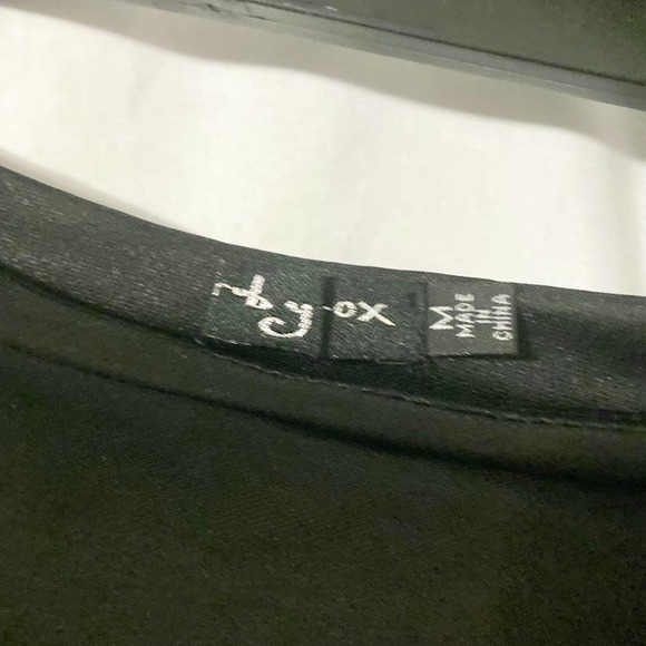 Ruby Rox Women's M Black One Shoulder Tiered Bodycon Dress - Picture 6 of 8